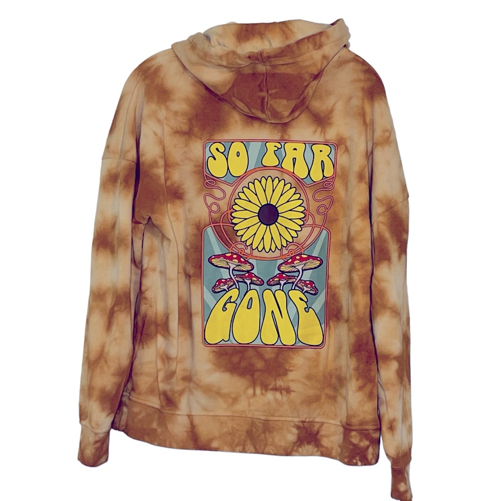 EMPYRE Mushroom Hoodie “Too Far Gone “ Sz M Unisex - Picture 1 of 6